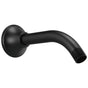 Brizo - Universal Showering 7'' Classic Wall Mount Shower Arm And Flange - Matte Black