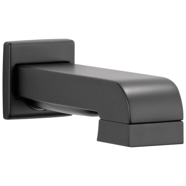 Brizo - Siderna Tub Spout/Pull-down Diverter Assembly - Matte Black
