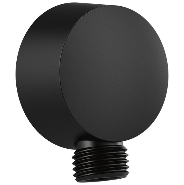 Brizo - Universal Showering Handshower Wall Elbow And Gasket - Matte Black