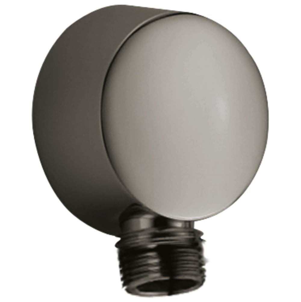 Brizo - Universal Showering Handshower Wall Elbow And Gasket - Brilliance Black Onyx