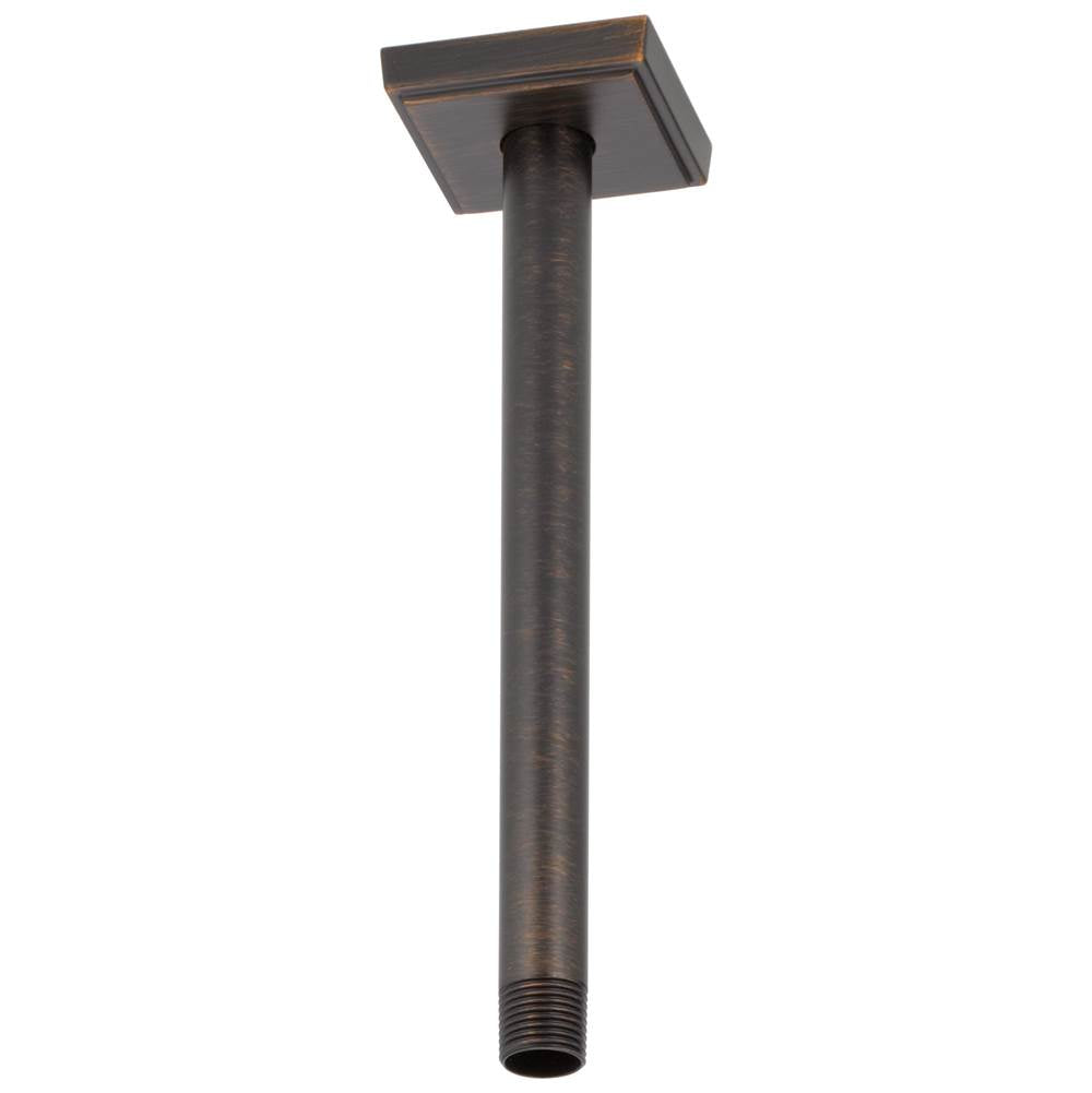 Brizo - Universal Showering 10'' Ceiling Mount Shower Arm And Square Flange - Venetian Bronze