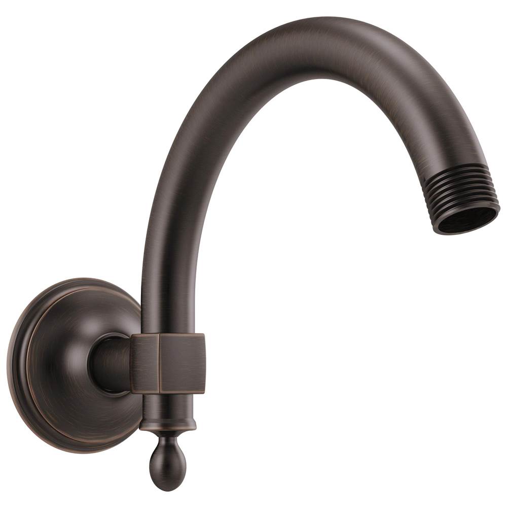 Brizo - Universal Showering 10'' Classic Wall Mount Shower Arm And Flange - Venetian Bronze