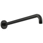 Brizo - Universal Showering 16'' Linear Round Wall Mount Shower Arm And Flange - Matte Black