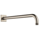 Brizo - Universal Showering 16'' Linear Square Wall Mount Shower Arm And Flange - Brushed Nickel