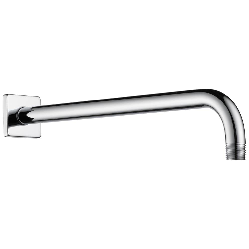 Brizo - Universal Showering 16'' Linear Square Wall Mount Shower Arm And Flange - Chrome
