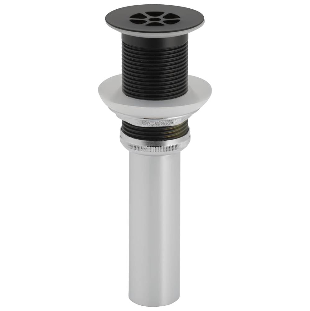 Brizo - Other Grid Strainer Without Overflow - Matte Black