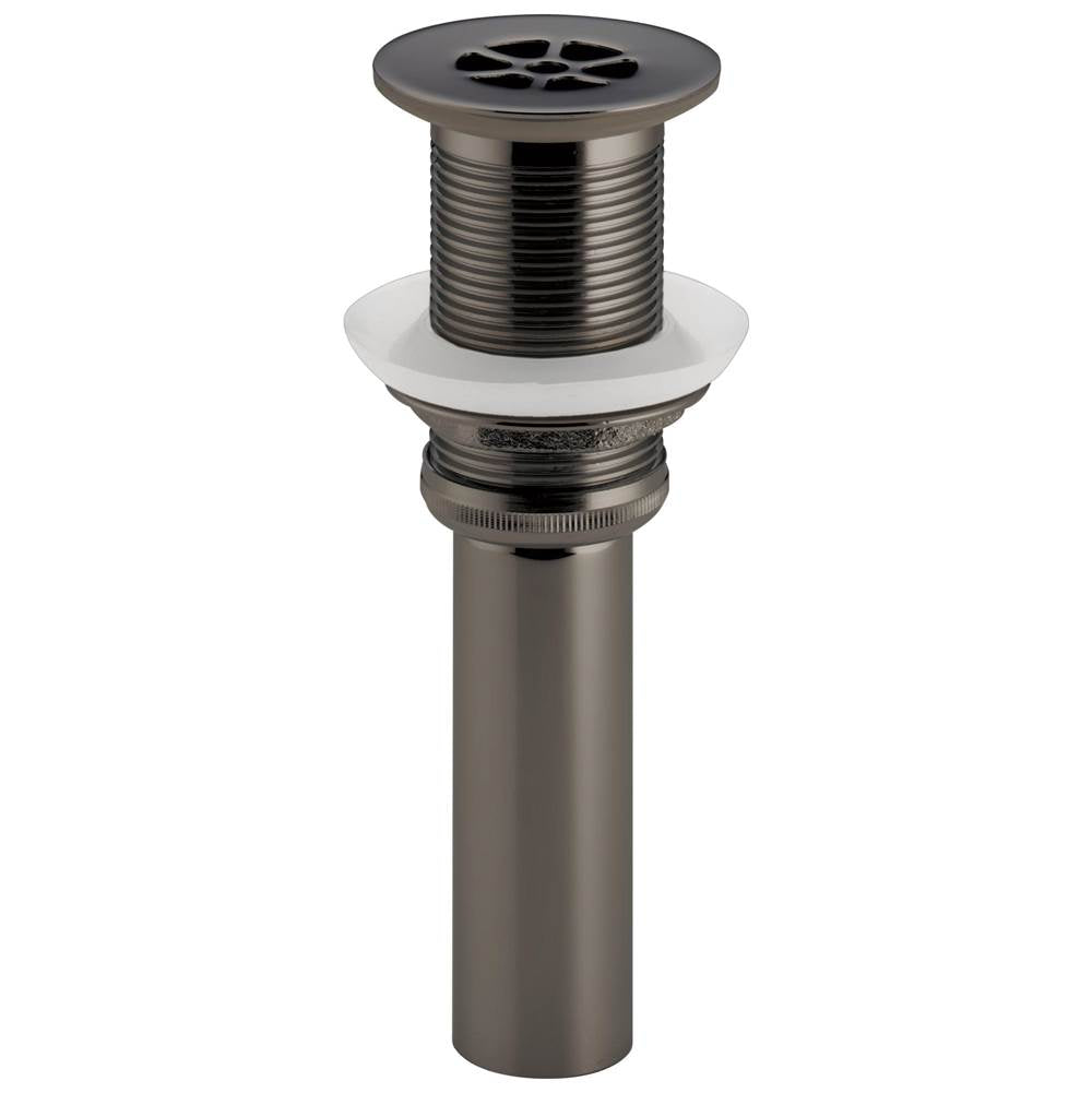 Brizo - Other Grid Strainer Lavatory Drain Without Overflow - Brilliance Black Onyx
