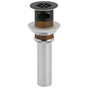 Brizo - Other Grid Strainer With Overflow - Matte Black