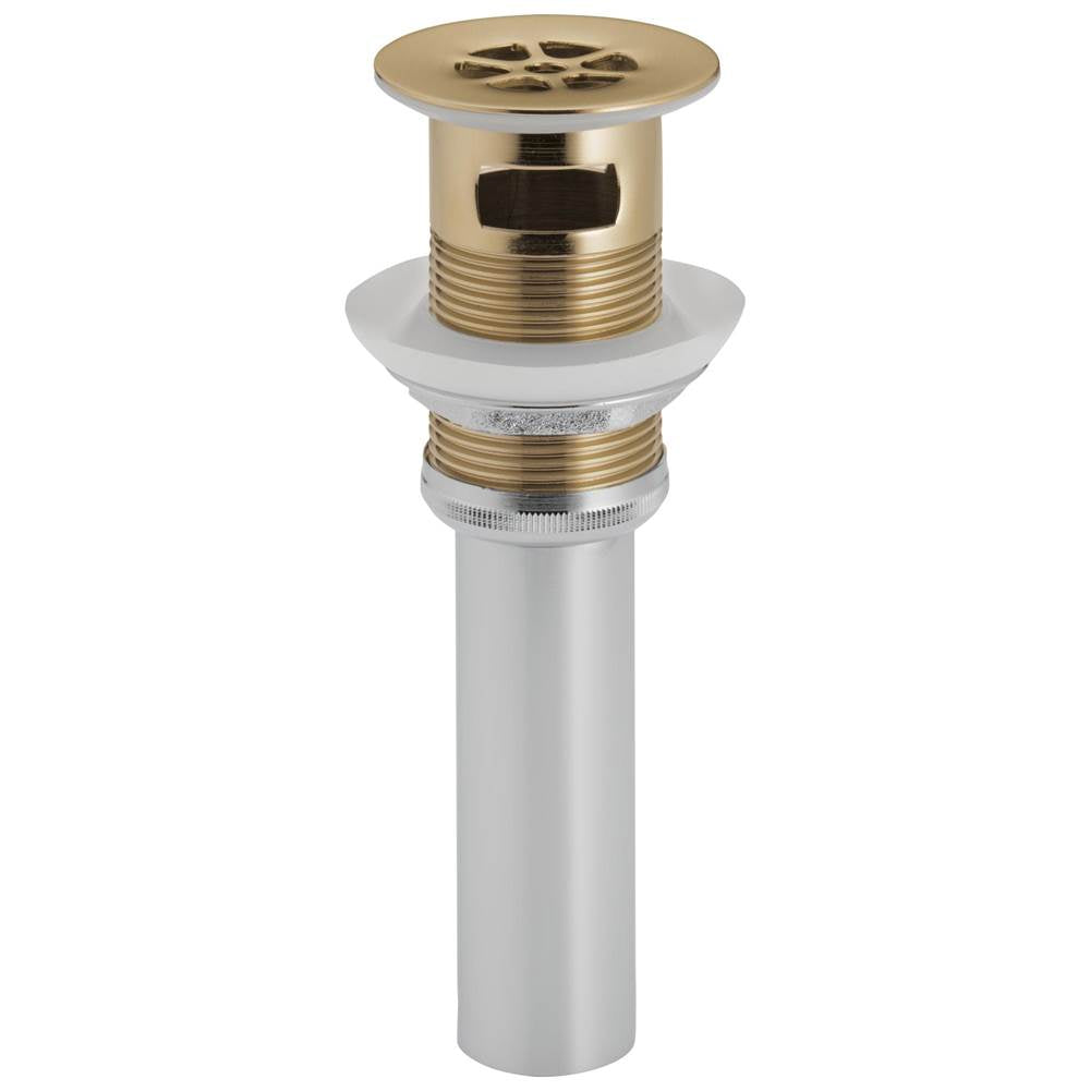 Brizo - Other Grid Strainer With Overflow - Luxe Gold