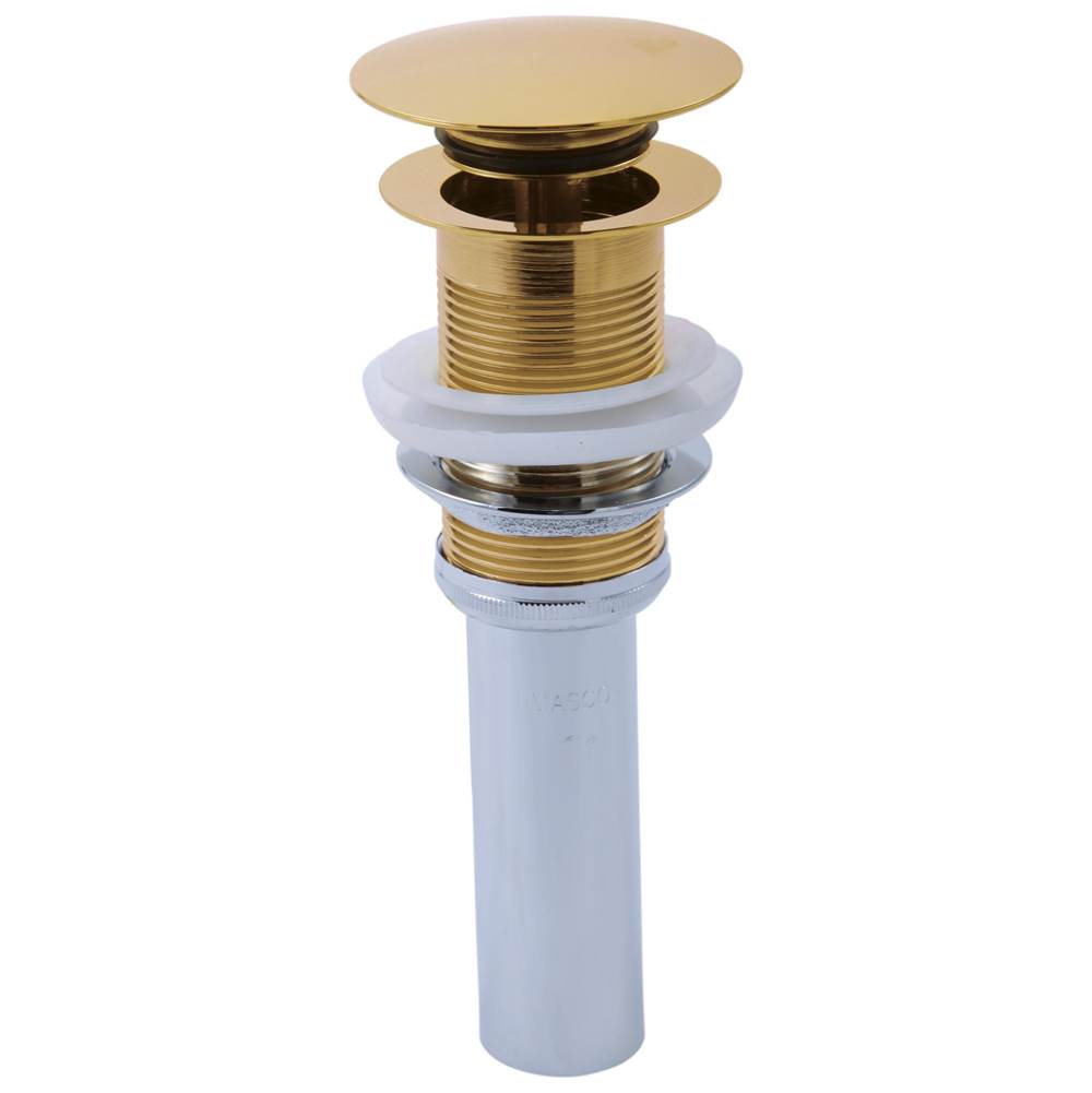 Brizo - Other Push Button Pop-Up Without Overflow - Polished Gold