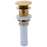 Brizo - Other Push Button Pop-Up Without Overflow - Polished Gold