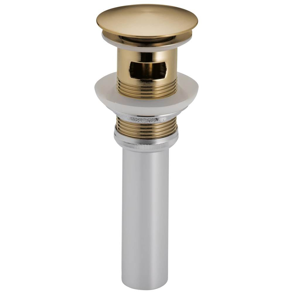 Brizo - Other Push Button Pop-Up With Overflow - Luxe Gold