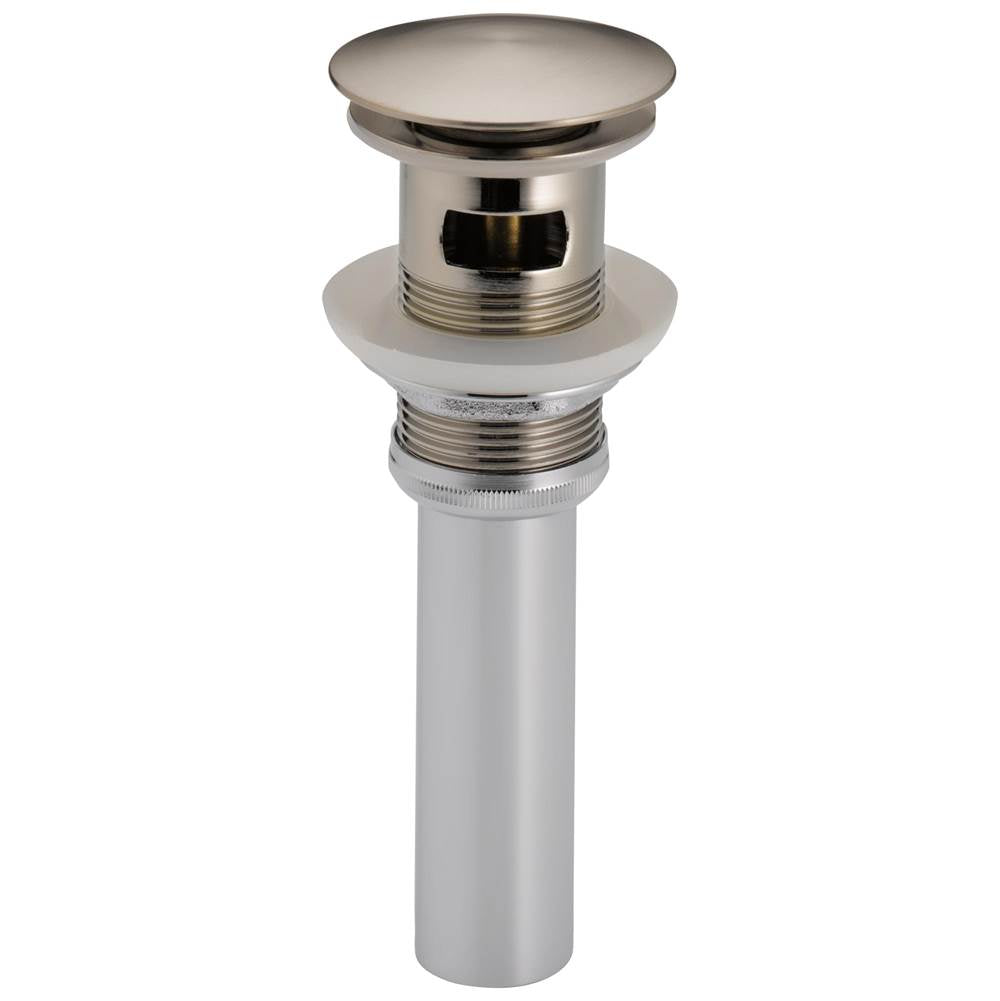 Brizo - Other Push Button Pop-Up With Overflow - Luxe Nickel