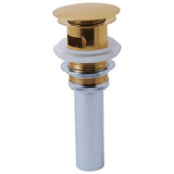 Brizo - Other Push Button Pop-Up With Overflow - Polished Gold