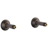 Brizo - Traditional WALL MOUNT TUB FILLER UNIONS - Venetian Bronze
