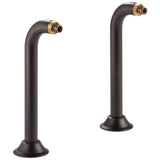 Brizo - Traditional Deck Mount Tub Filler Risers - Venetian Bronze