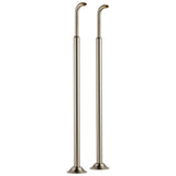 Brizo - Traditional Floor Mount Tub Filler Risers - Brushed Nickel