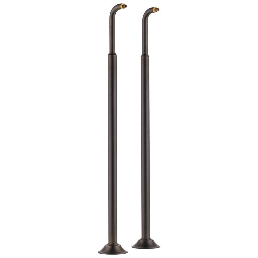 Brizo - Traditional Floor Mount Tub Filler Risers - Venetian Bronze