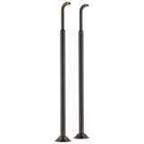 Brizo - Traditional Floor Mount Tub Filler Risers - Venetian Bronze