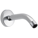 Brizo - Universal Showering 7'' Linear Round Wall Mount Shower Arm And Flange - Chrome
