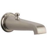 Brizo - Rook Tub Spout - Pull-up Diverter - Luxe Nickel