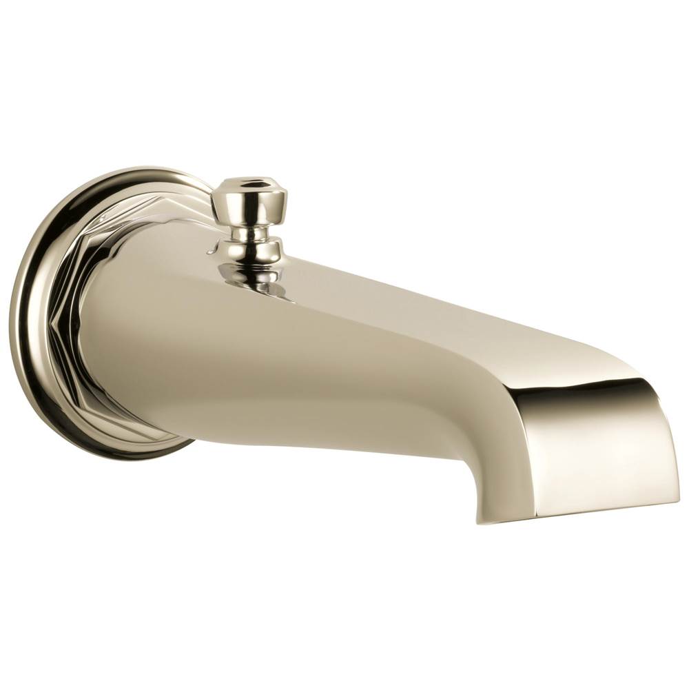 Brizo - Rook Tub Spout - Pull-up Diverter - Polished Nickel
