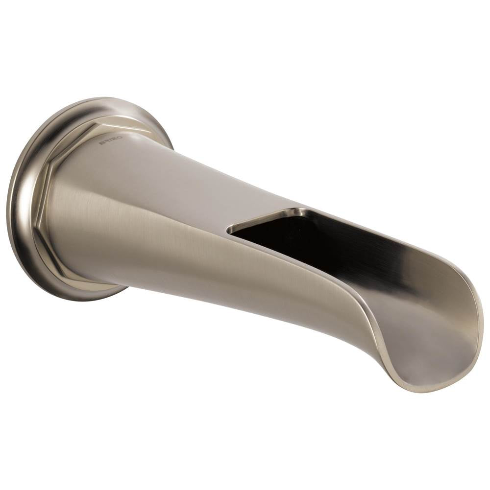 Brizo - Rook Non-Diverter Tub Spout - Luxe Nickel
