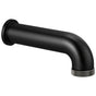 Brizo - Litze Litze Diverter Tub Spout - Matte Black With Luxe Steel