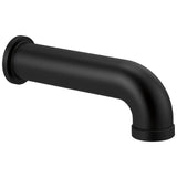 Brizo - Universal Showering Linear Round Diverter Tub Spout - Matte Black