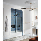 Universal Showering Linear Round Diverter Tub Spout