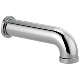 Brizo - Universal Showering Linear Round Diverter Tub Spout - Chrome