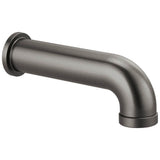 Brizo - Universal Showering Linear Round Diverter Tub Spout - Luxe Steel