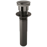 Brizo - Other Push Button Pop-Up Lavatory Drain Without Overflow - Brilliance Black Onyx