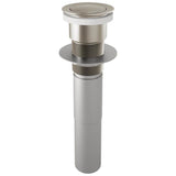 Brizo - Other Push Button Pop-Up Without Overflow - Luxe Nickel
