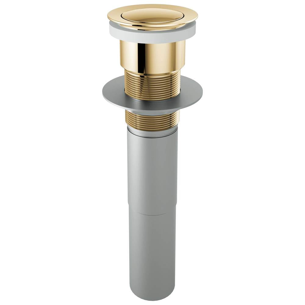 Brizo - Other Push Button Pop-Up Without Overflow - Polished Gold