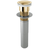 Brizo - Other Push Button Pop-Up Without Overflow - Polished Gold