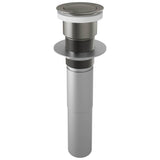 Brizo - Other Push Button Pop-Up Without Overflow - Luxe Steel