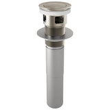 Brizo - Other Push Button Pop-Up With Overflow - Luxe Nickel