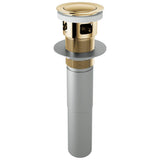 Brizo - Other Push Button Pop-Up With Overflow - Polished Gold
