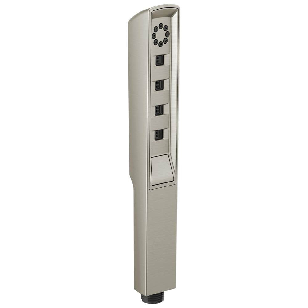 Brizo - Universal Showering Linear Square H2Okinetic Multi-Function Handshower - Luxe Nickel