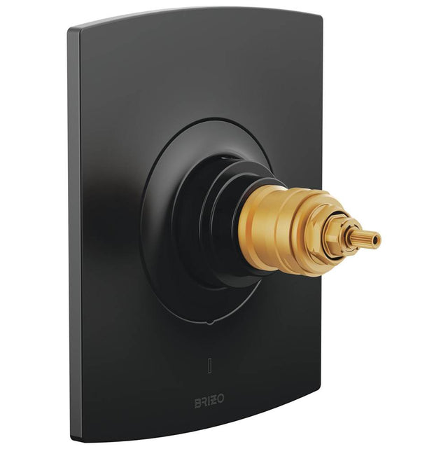 Brizo - Kintsu TempAssure Thermostatic Valve Only Trim - Less Handles - Matte Black