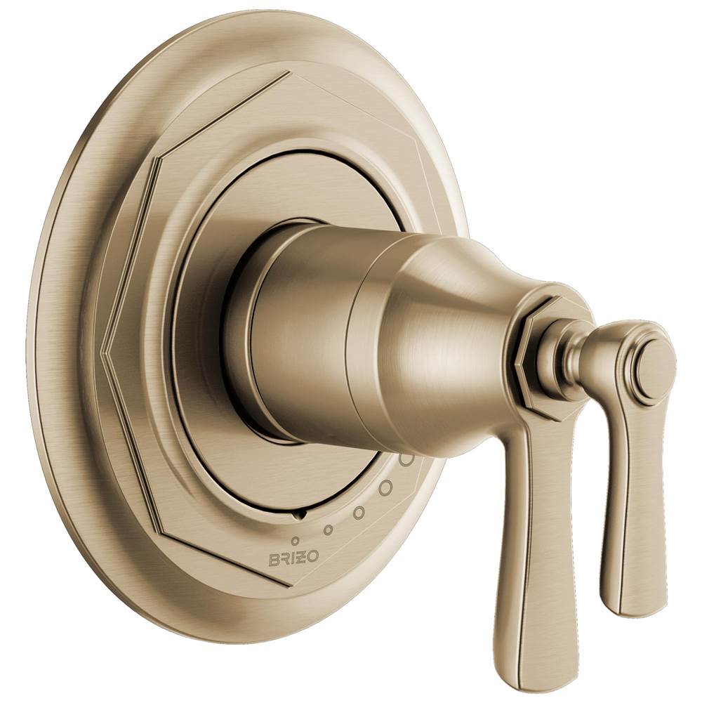 Brizo - Rook TempAssure Thermostatic Valve Trim - Luxe Gold