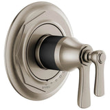 Brizo - Rook Tempassure Thermostatic Valve Only Trim - Luxe Nickel   With Matte Black