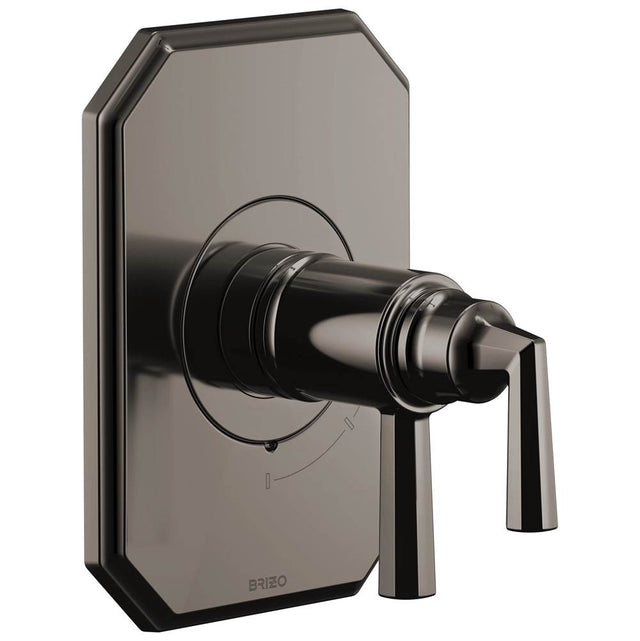 Brizo - BeauclereE TempAssure Thermostatic Valve Only Trim - Brilliance Black Onyx