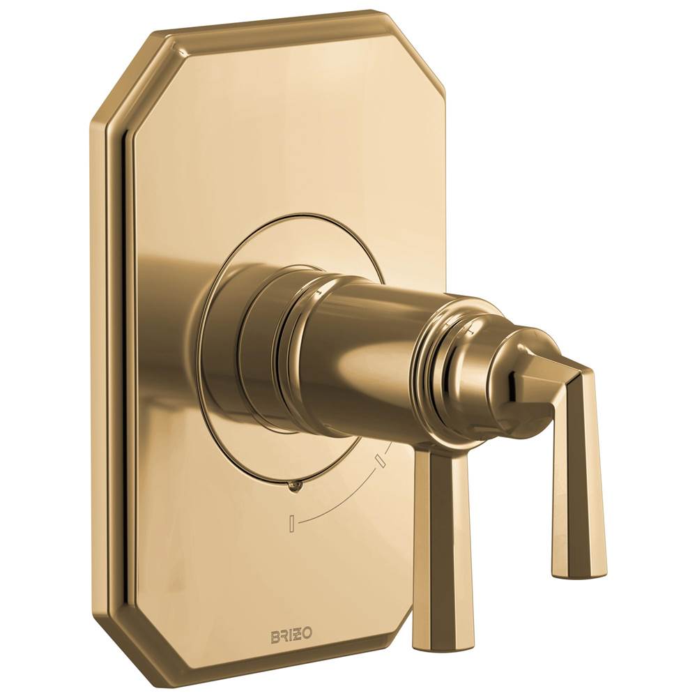 Brizo - BeauclereE TempAssure Thermostatic Valve Only Trim - Polished Gold