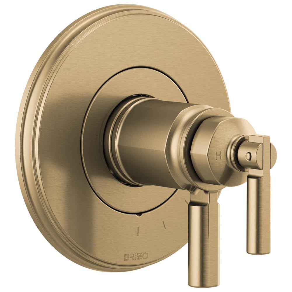Brizo - Invari Tempassure Thermostatic Valve Only Trim - Luxe Gold
