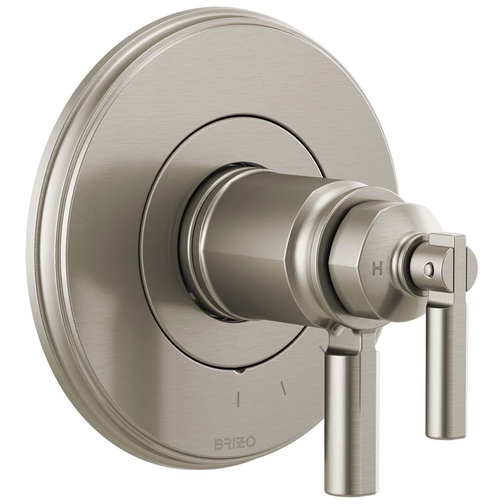 Brizo - Invari Tempassure Thermostatic Valve Only Trim - Luxe Nickel