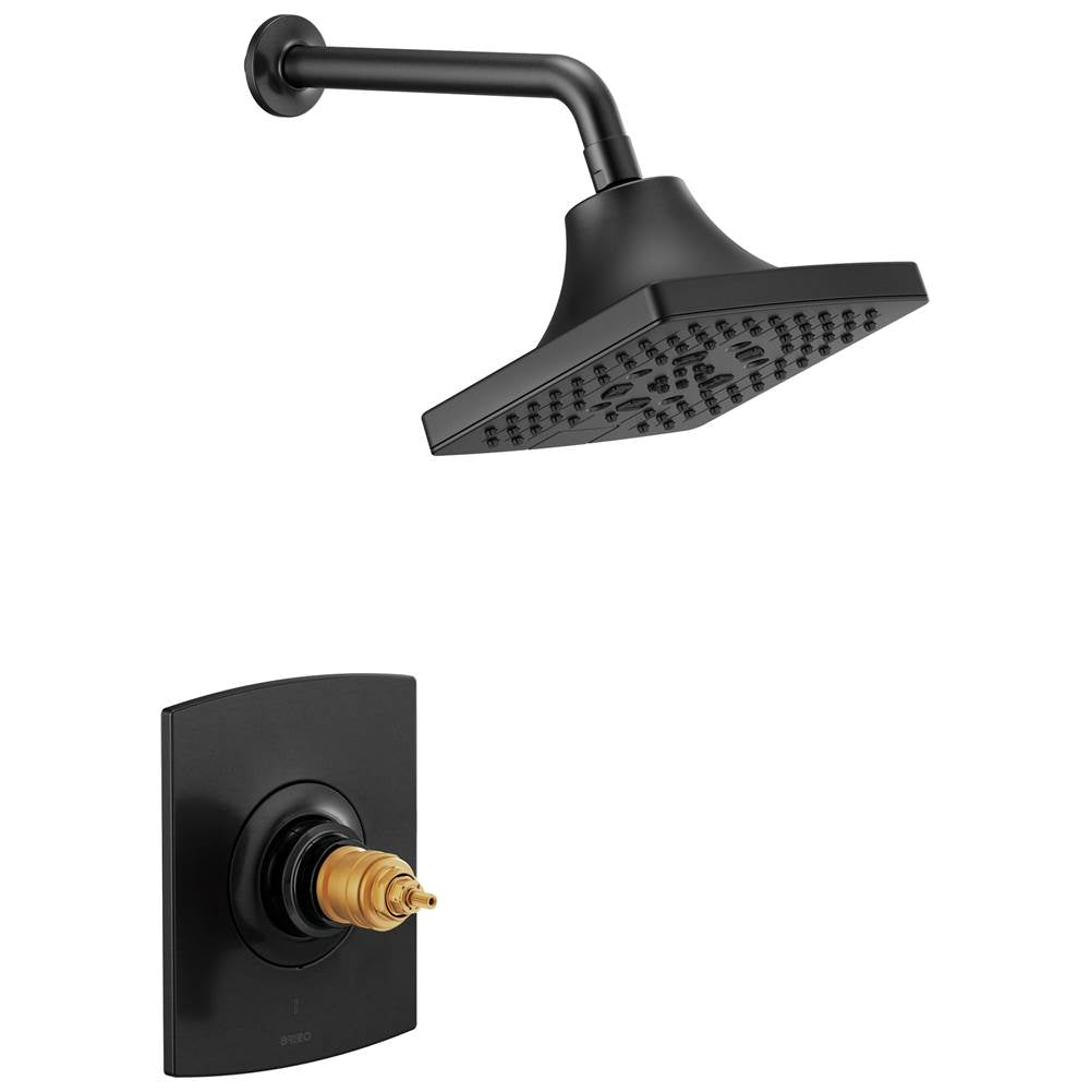Brizo - Kintsu TempAssure Thermostatic Shower Only Trim - Less Handles - Matte Black