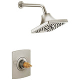 Brizo - Kintsu TempAssure Thermostatic Shower Only Trim - Less Handles - Luxe Nickel
