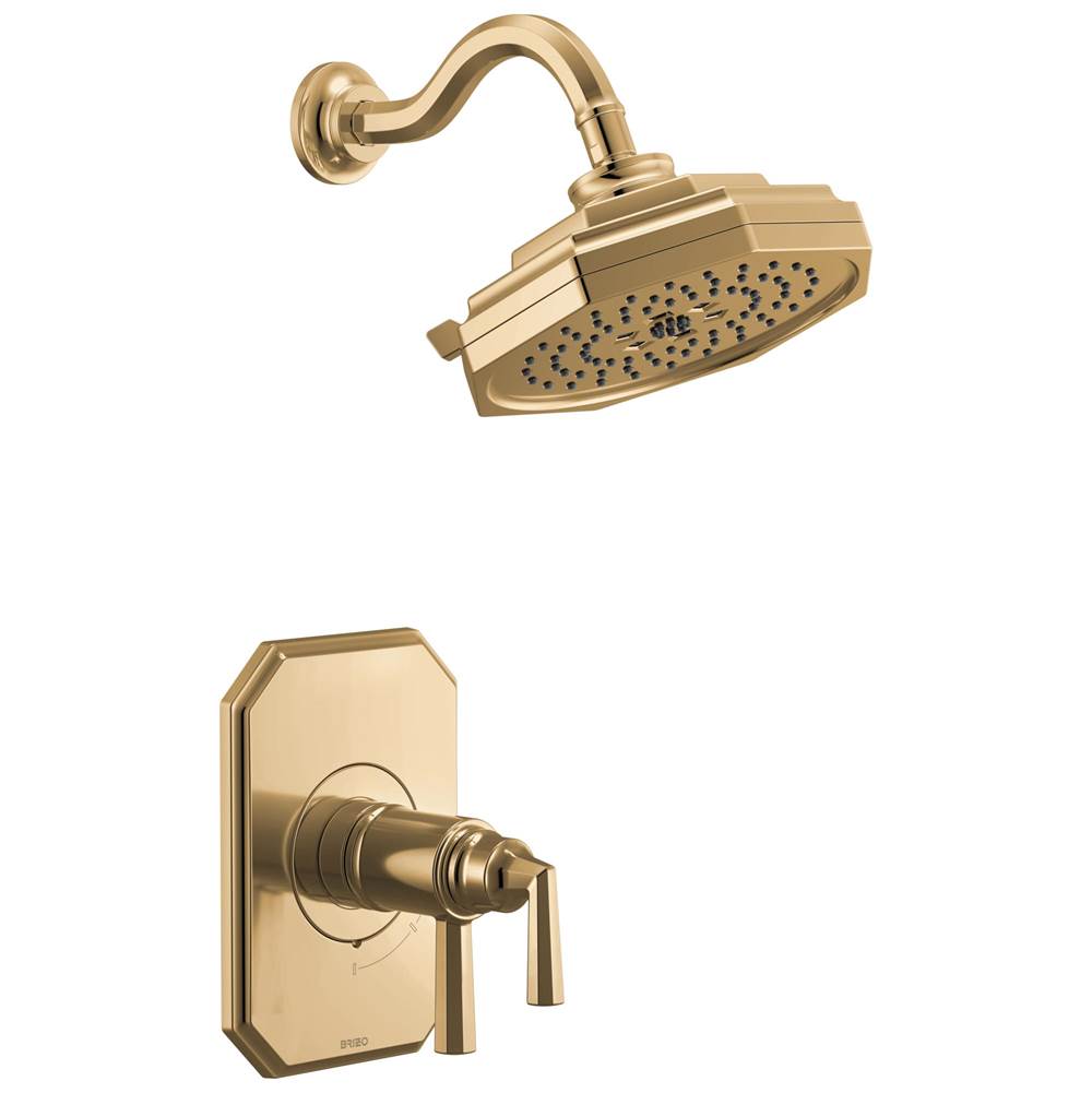 Brizo - BeauclereE TempAssure Thermostatic Shower Only Trim - Polished Gold